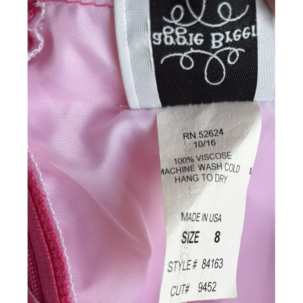 Maggie Breen Too Girl's 8 Sleeveless Pink Green Colorblock Dress NWT ($52.50) - Picture 10 of 10